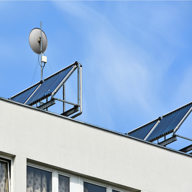 Kettle parabolic antenna