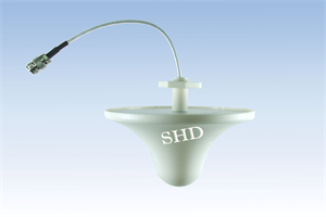 Omni-directional antenna suction a top