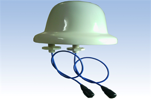 Omni-directional antenna suction a top